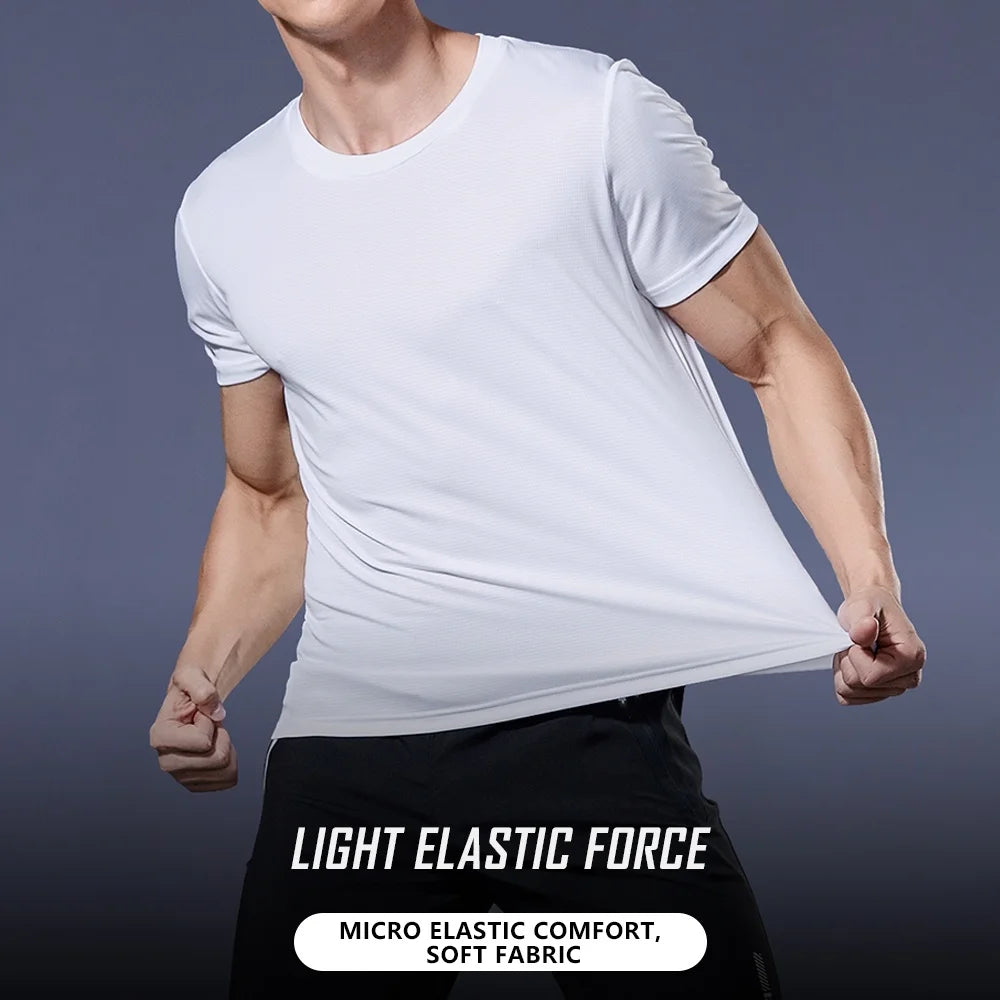 Herren Funktionsshirt – Kurzarm, Feuchtigkeitsableitend, Ideal für Training & Laufen