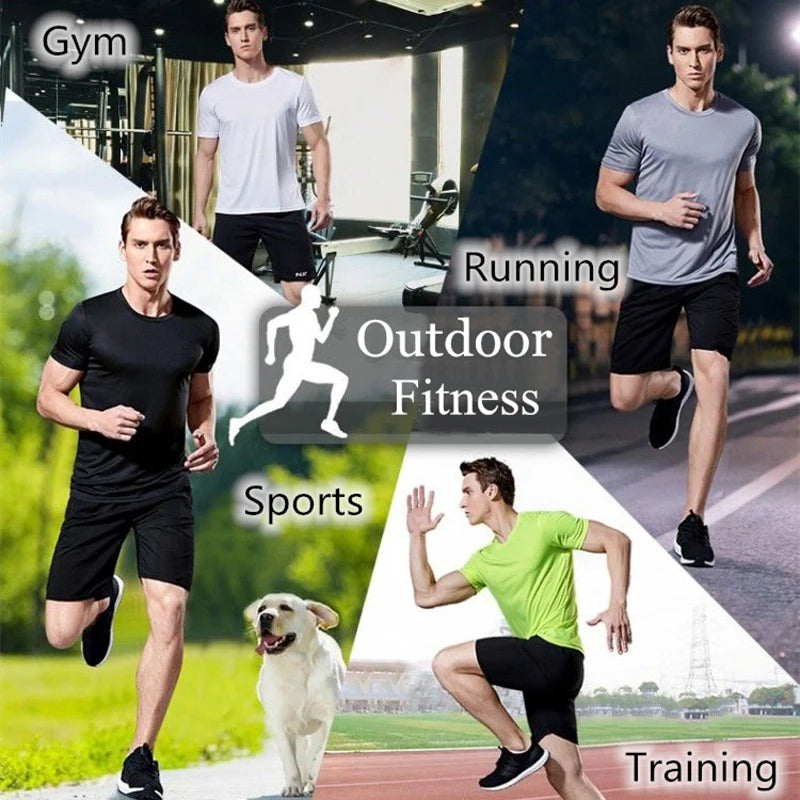 Herren Funktionsshirt – Kurzarm, Feuchtigkeitsableitend, Ideal für Training & Laufen
