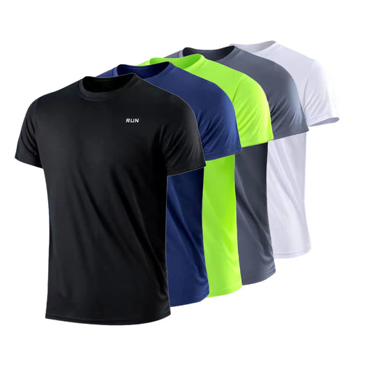 Herren Funktionsshirt – Kurzarm, Feuchtigkeitsableitend, Ideal für Training & Laufen